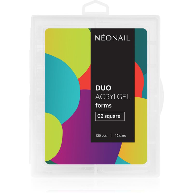 Formy Duo AcrylGel - 02 kwadrat