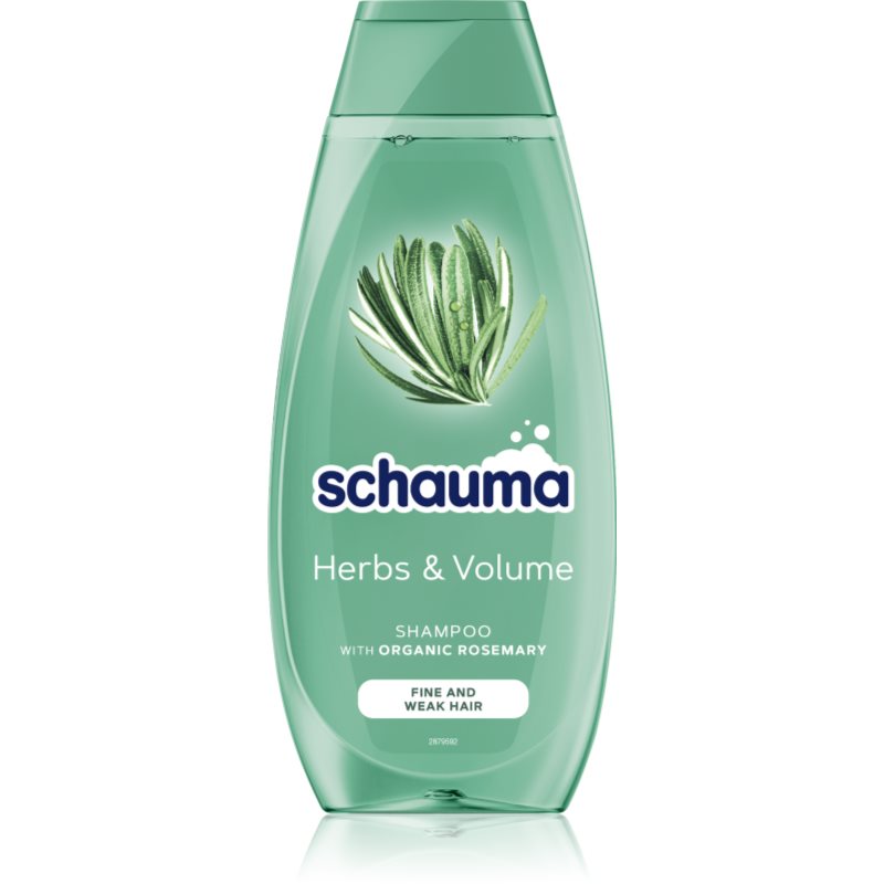 Schwarzkopf Schauma Herbs & Volume Shampoo Szampon do włosów 400 ml