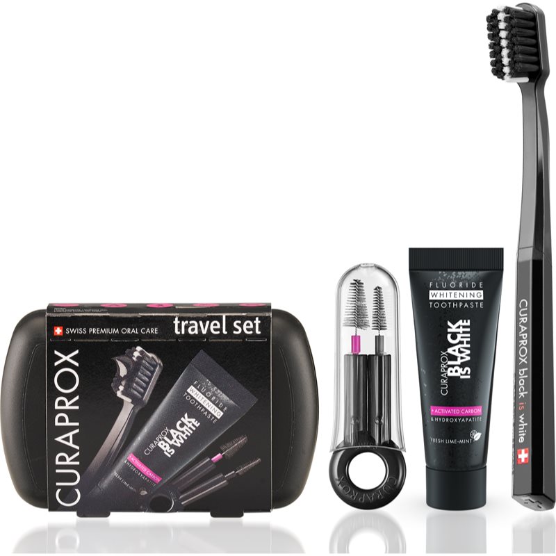 Curaprox Travel Set - zestaw black