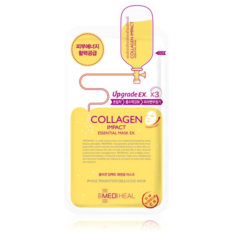 Mediheal Collagen Impact Essential Mask EX 24 ml Kolagenowa maska do twarzy Mediheal