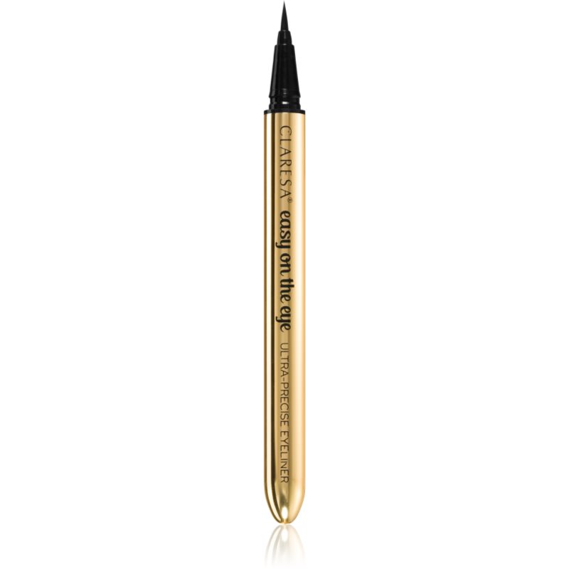 CLARESA - EASY ON THE EYE - Ultra Precise Eyeliner - Wodoodporny eyeliner w pisaku - Czarny