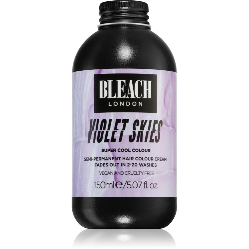 Bleach London Super Cool semi-permanentna farba do włosów odcień Violet Skies 150 ml