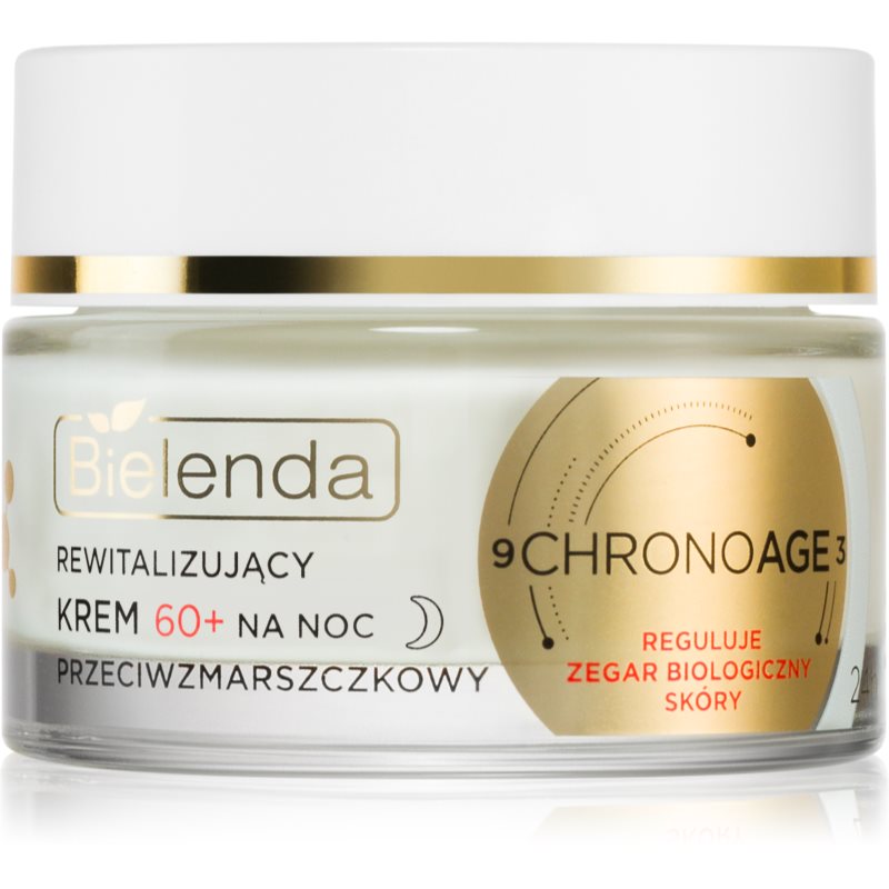 Bielenda Chrono Age 24H Rewitalizujący krem przeciwzmarszczkowy 60+ na noc 50ml