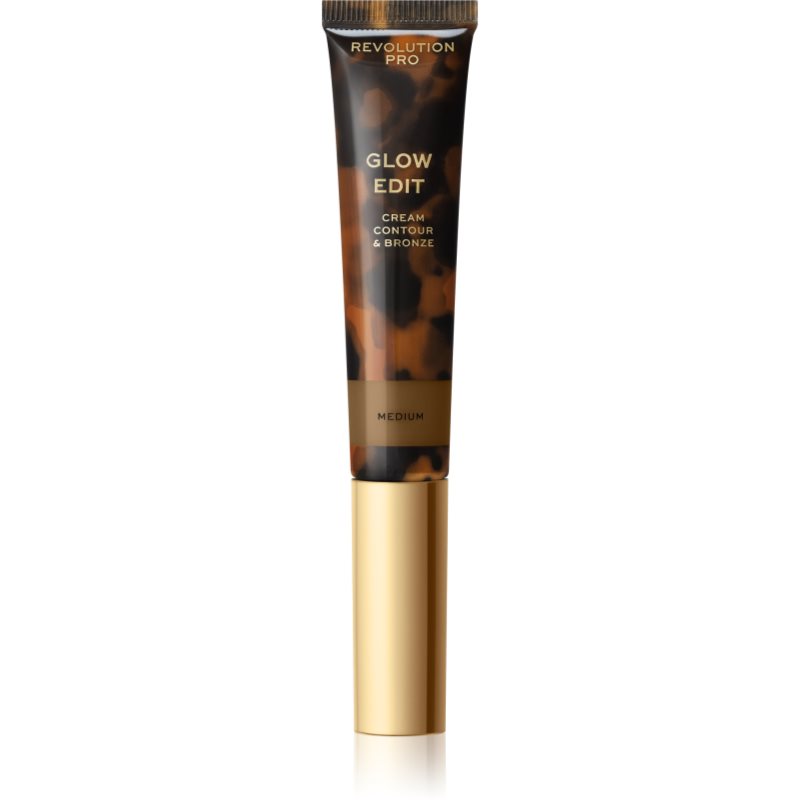 Revolution Pro Glow Edit Cream Contour & Bronze Korektor 15 ml Odcień Medium