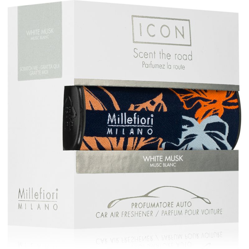Millefiori Icon White Musk zapach do samochodu 1 szt.