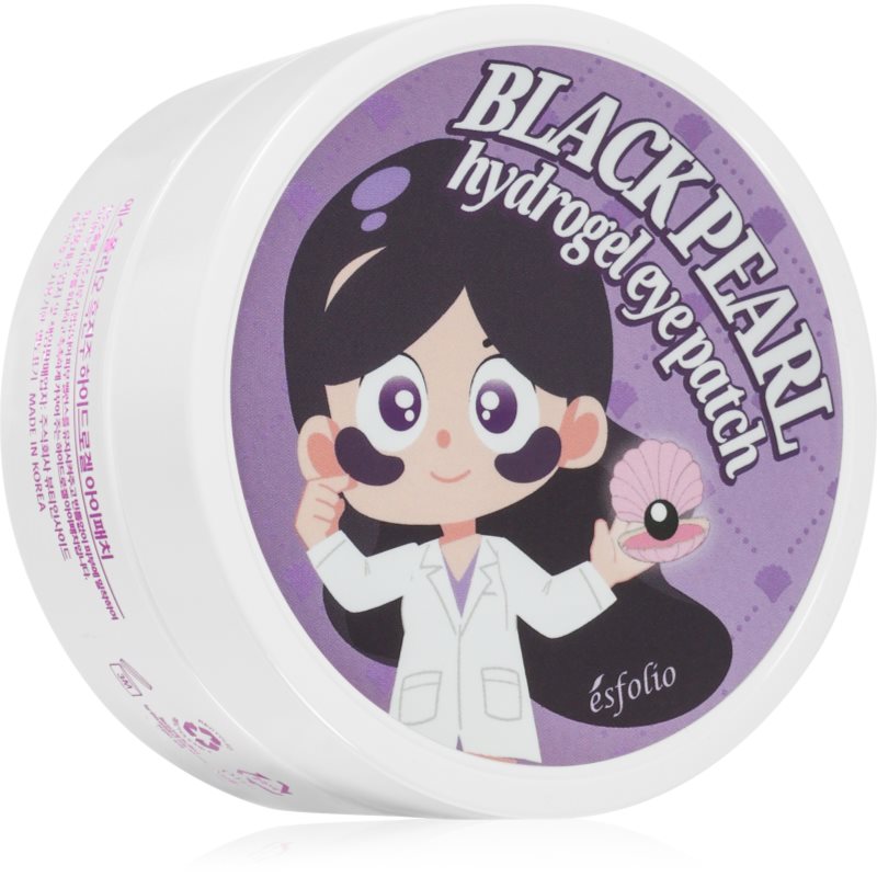Esfolio Esfolio Black Pearl Hydrogel Eye Patch - 90 g / 60 szt 2100527