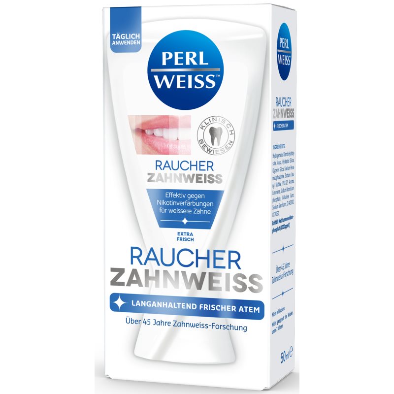 Perl Weiss Bleaching Toothpaste for Smokers wybielająca pasta do zębów dla palaczy 50 ml