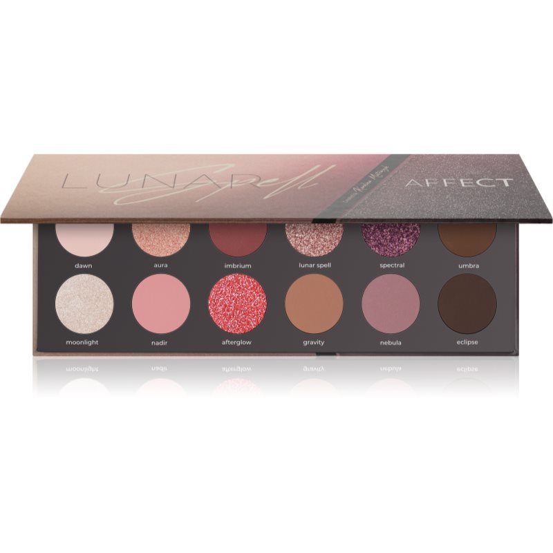 Affect LUNAR SPELL Eyeshadow Palette - Paleta 12 cieni do powiek - 12 x 2g