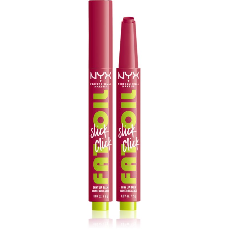 NYX Fat Oil Slick Click - Pomadka do ust Double Tap 2g