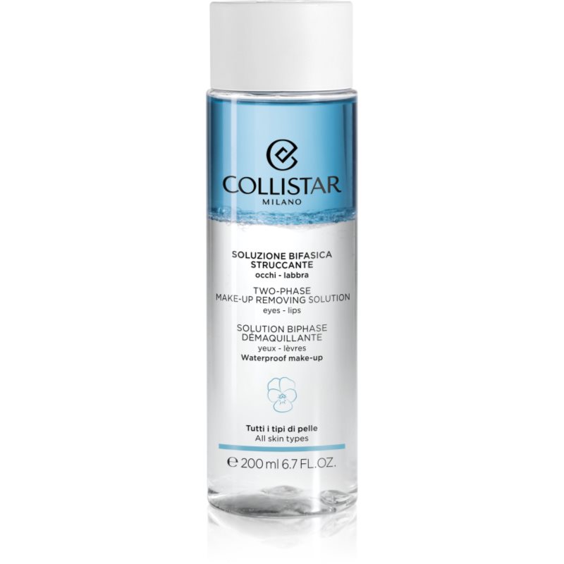Collistar, Two Phase Make Up Removing Solution, Płyn Do Demakijażu, 200ml