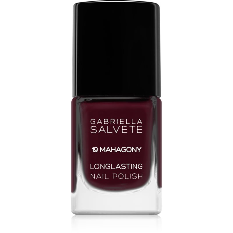 Gabriella Salvete Longlasting Enamel lakier do paznokci 11 ml 19 Mahagony