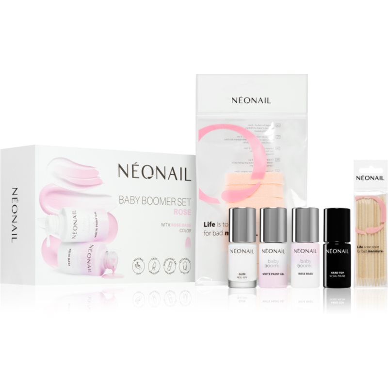 Neonail ZESTAW BABY BOOMER ROSE 5903657859784