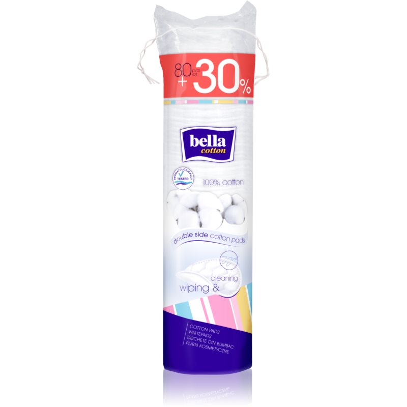 Bella Płatki kosmetyczne okrągłe Cotton 80szt.
