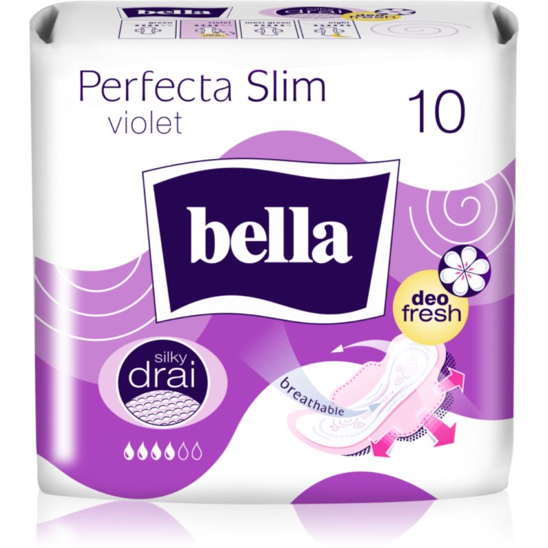 Bella PODPASKI PERFECTA ULTRA VIOLET DEO FRESH 10 SZT. SILKY DRAI
