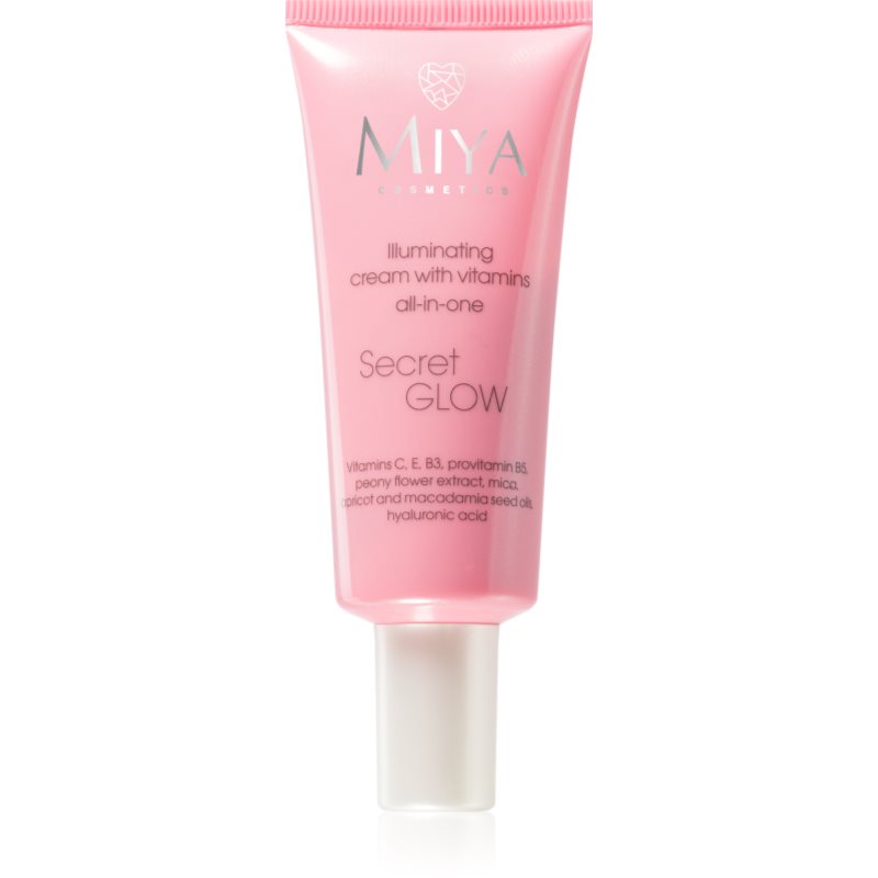Miya Cosmetics Miya Secret Glow Krem rozświetlający z witaminami all-in-one 30ml