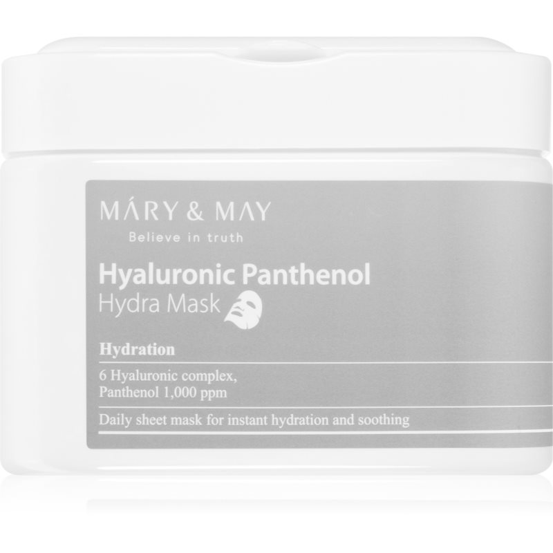 Mary&May, Hyaluronic Panthenol Hydra Mask, 30szt