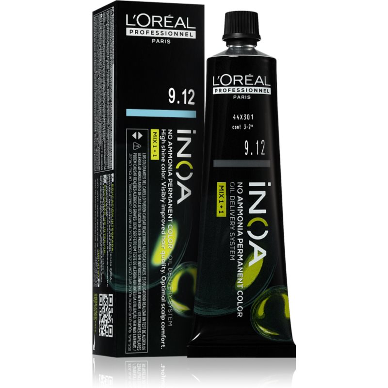 L’Oréal Professionnel Inoa trwała farba do włosów bez amoniaku odcień 9.12 60 ml