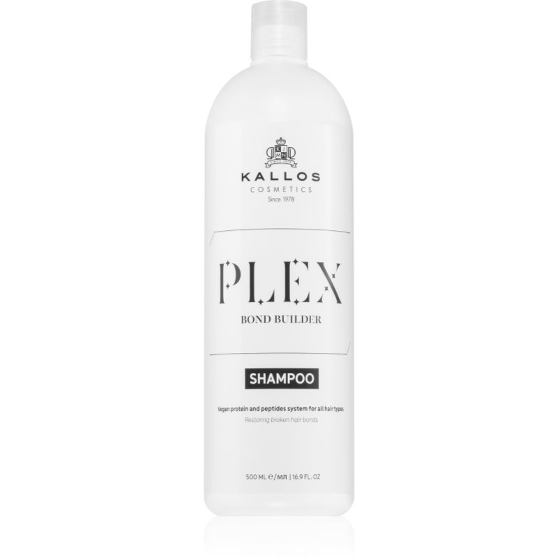 Kallos Plex Shampoo szampon regenerujący do włosów zniszczonych zabiegami chemicznymi 500 ml
