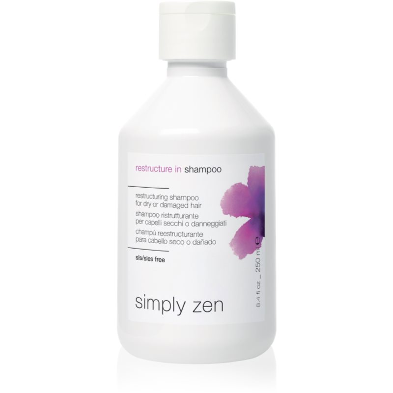 Simply Zen Simply Zen Restructure In Shampoo regenerujący szampon do włosów suchych i zniszczonych 250ml