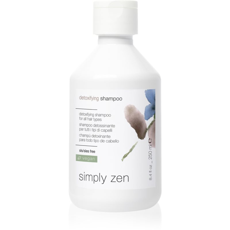 Simply Zen Detoxifying szampon oczyszczająco-detoksykujący do wszystkich rodzajów włosów 250 ml