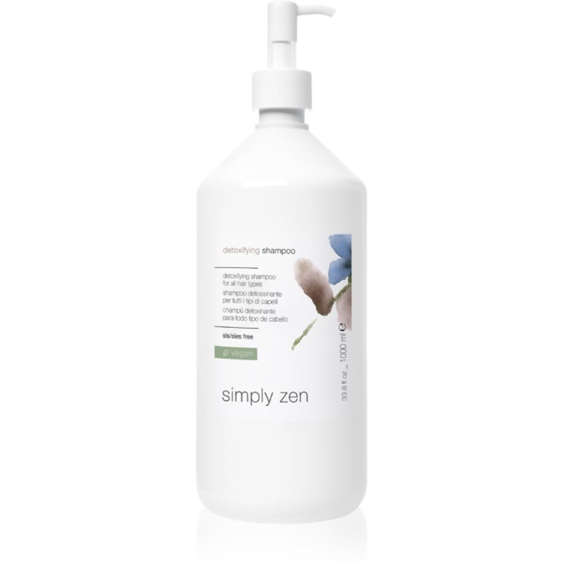 Simply Zen Detoxifying szampon oczyszczająco-detoksykujący do wszystkich rodzajów włosów 1000 ml