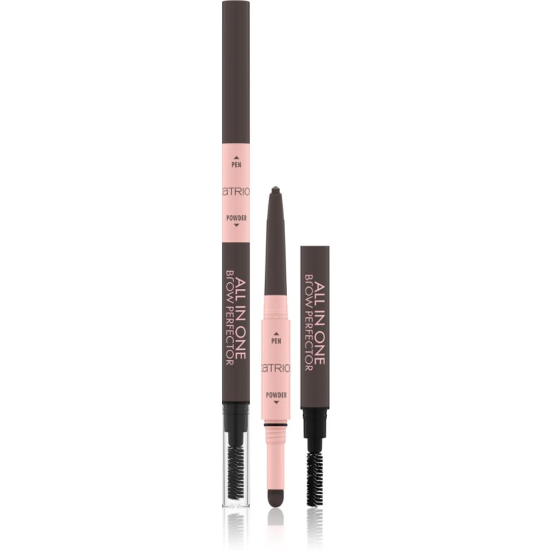 CATRICE ALL IN ONE BROW PERFECTOR PISAK DO BRWI 030 DARK BROWN