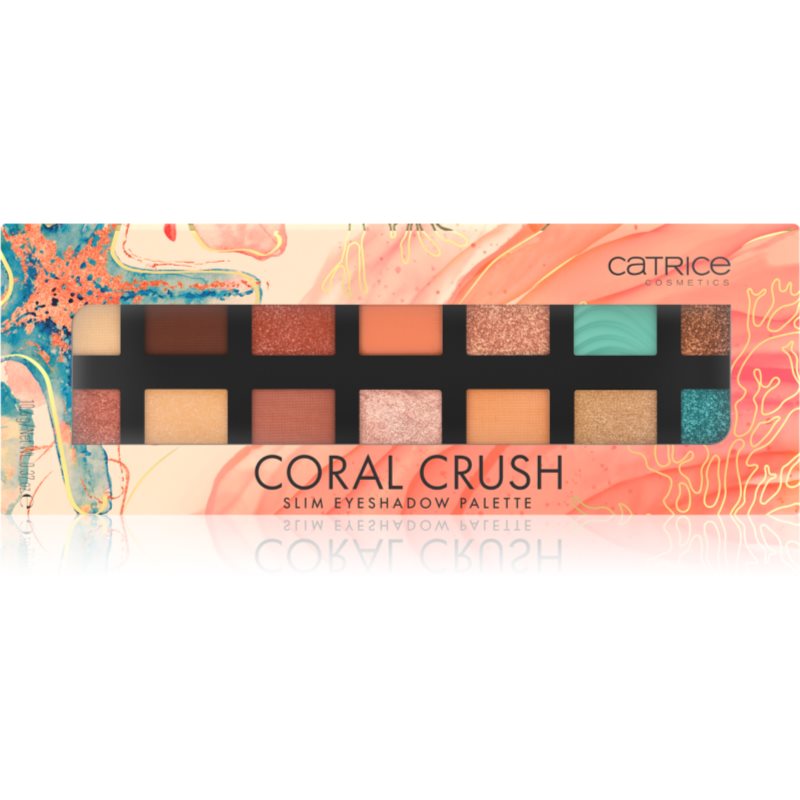 CATRICE SLIM PALETA CIENI DO POWIEK CORAL CRUSH 10,6G