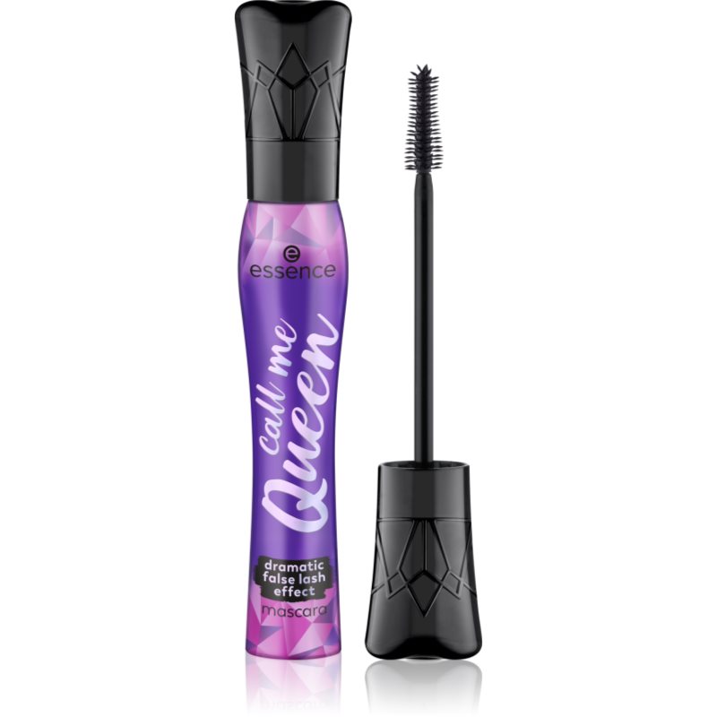 ESSENCE Call Me Queen Dramatic False Lash Effect Mascara Tusz Do Rzęs Pogrubiajaco Wydłużający 0001 11,5ml