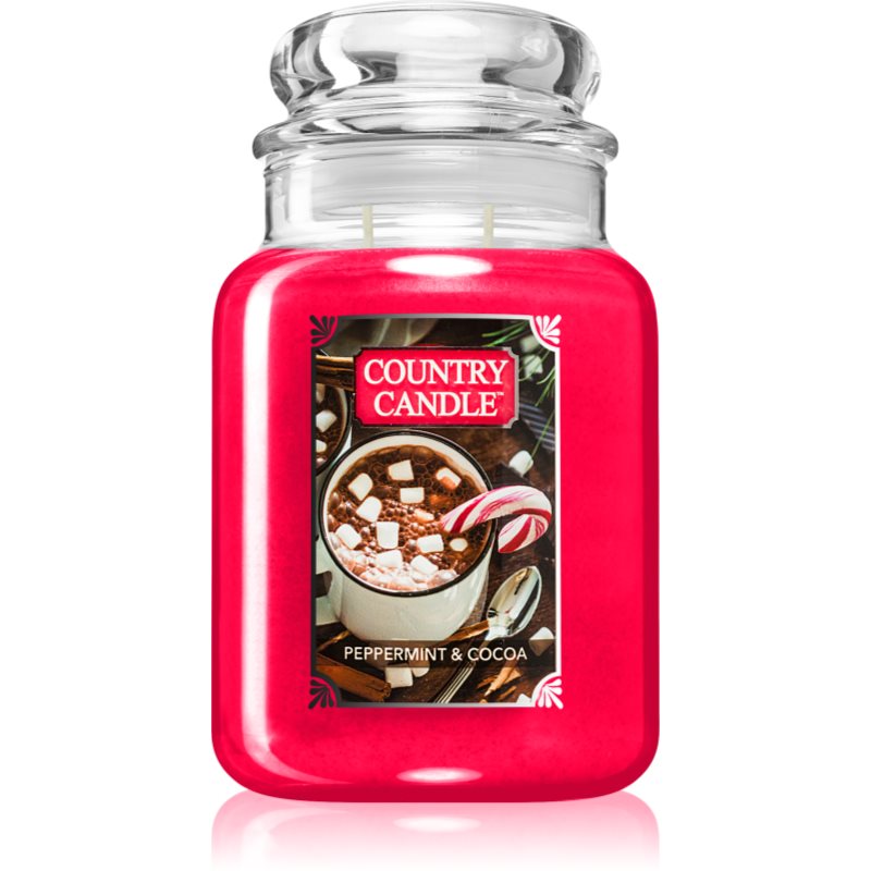Country Candle Peppermint & Cocoa świeczka zapachowa 737 g