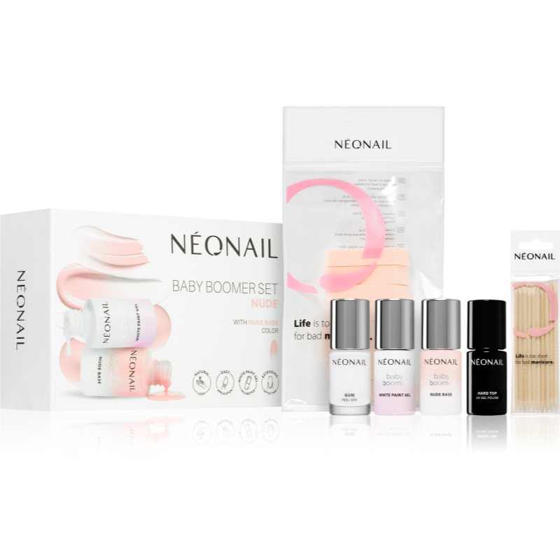 Neonail ZESTAW BABY BOOMER NUDE 5903657859791