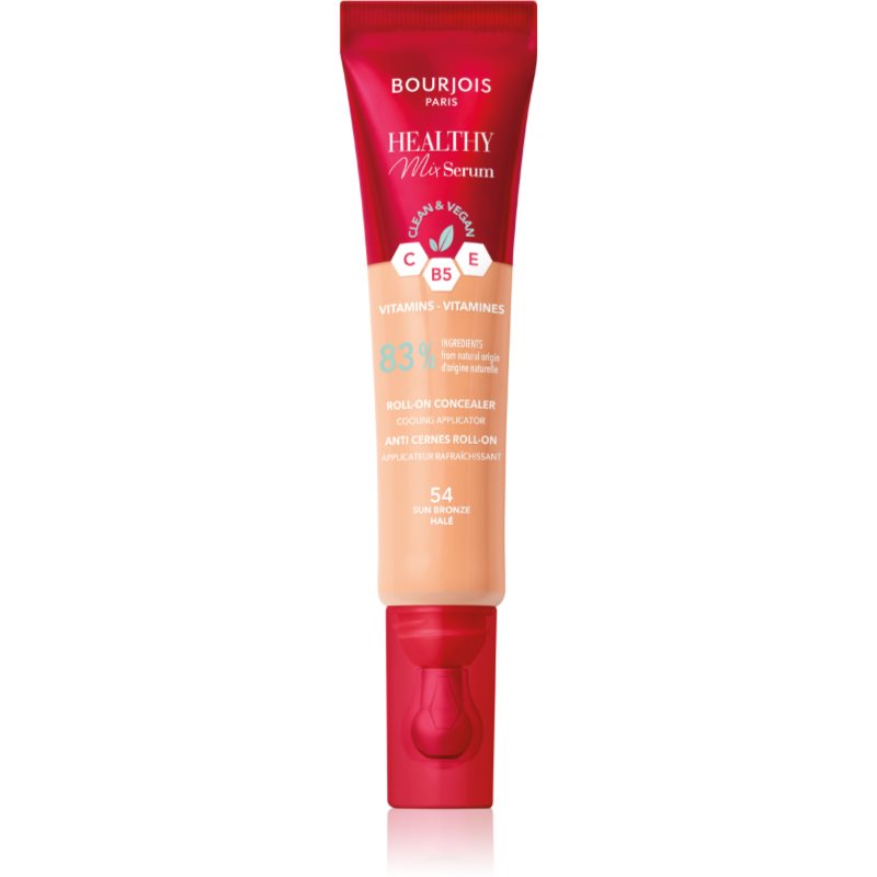 BOURJOIS Paris Healthy Mix Serum Clean & Vegan Roll-on Concealer Korektor 13 ml Odcień 54 Sun Bronze