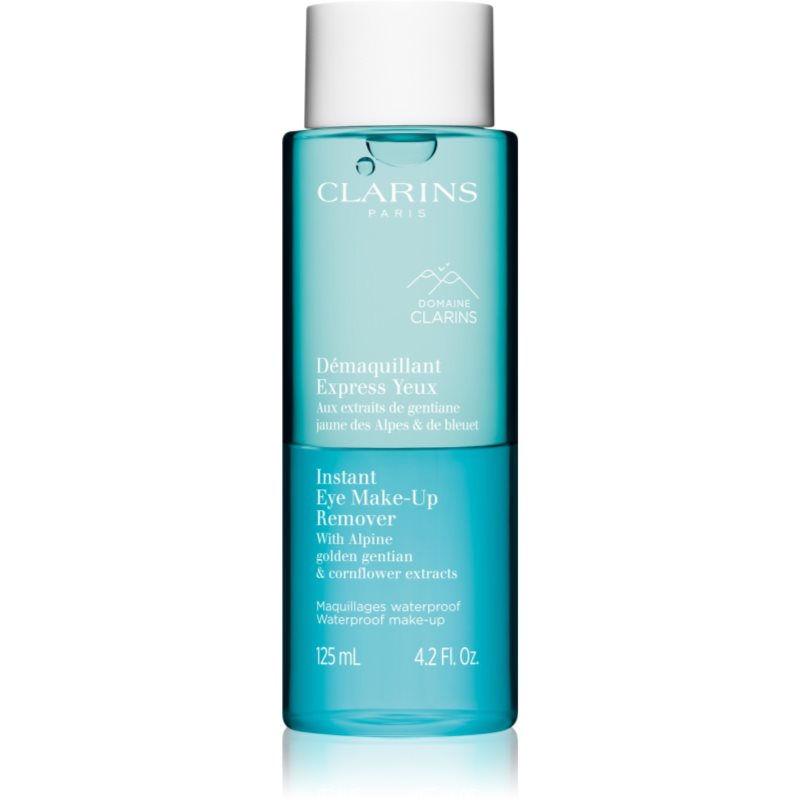 Clarins - Instant Eye Make Up Remover - Dwufazowy Płyn Do Demakijażu Oczu - Clarins Demaquillant Express Yeux 125ml - Dla Kobiet