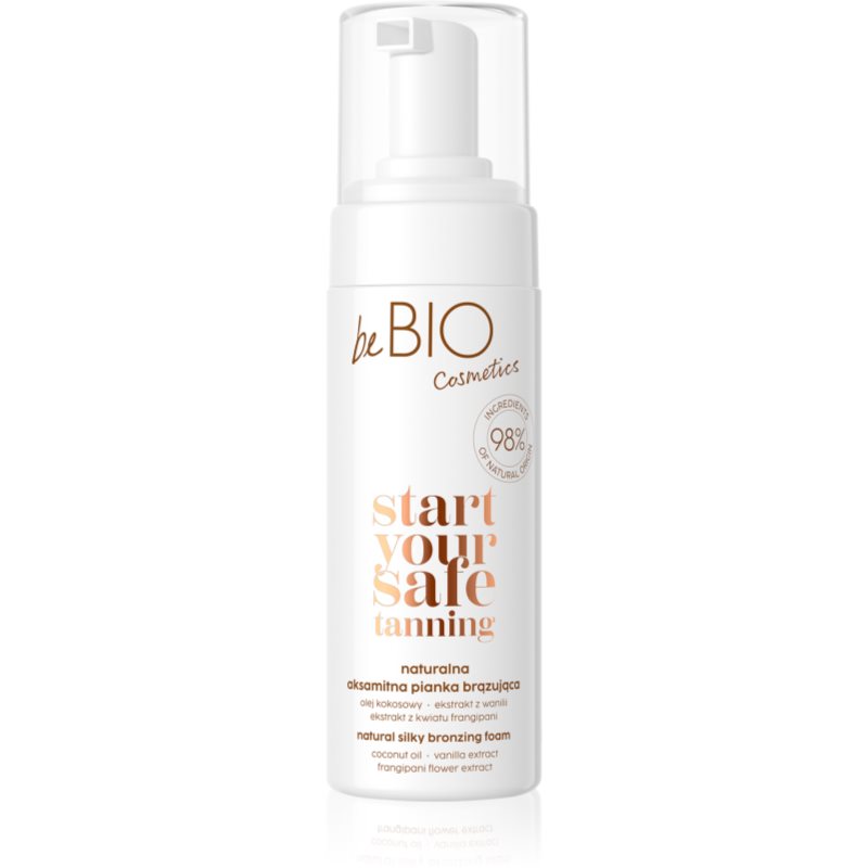 beBIO Naturalna aksamitna pianka brązująca 150 ml