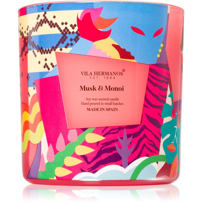 Vila Hermanos 70ths Year Musk & Monoi świeczka zapachowa 500 g