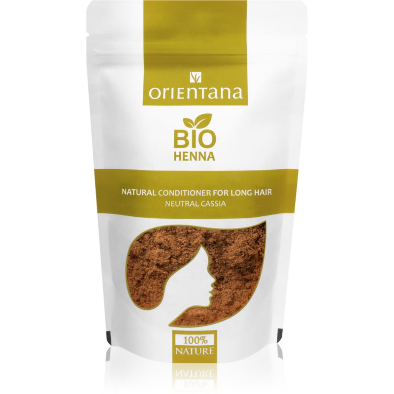 Orientana Bio Henna, naturalna roślinna odżywka do włosów, Bezbarwna, 100 g
