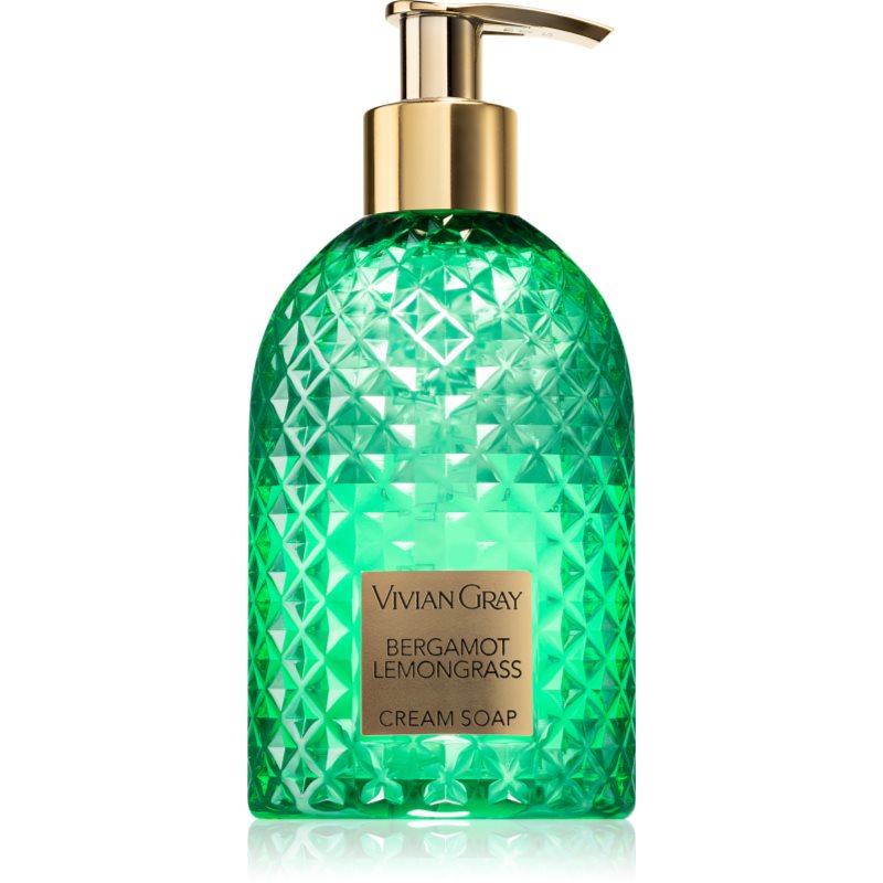 Vivian Gray Gemstone Bergamot & Lemongras kremowe mydło 300 ml