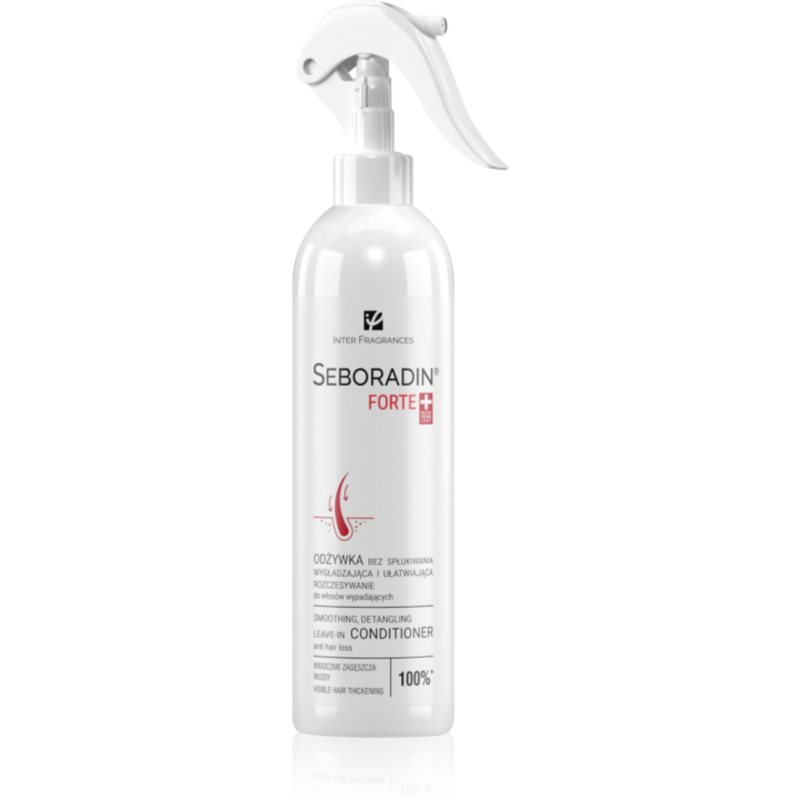 Inter Fragrances SEBORADIN FORTE PRZECIW WYPADANIU WŁOSÓW ODŻYWKA BEZ SPŁUKIWANIA 200ML