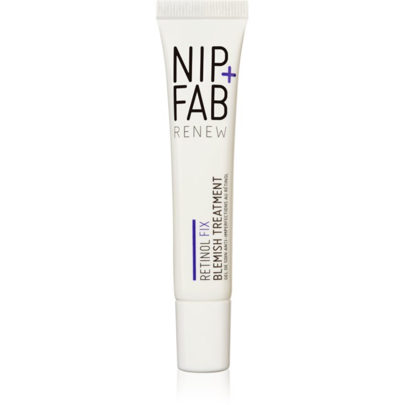NIP+FAB Renew Retinol Fix Blemish Gel Treatment 10% preparaty punktowe 15 ml dla kobiet