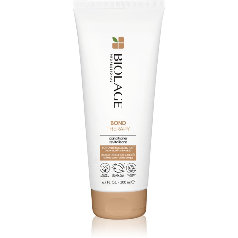 Biolage Bond Therapy, odżywka do włosów wzmacniający wiązania wewnątrz włosów, 200 ml