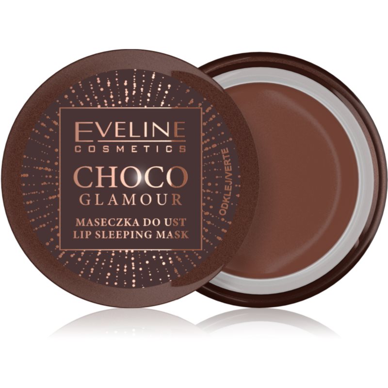 Eveline Cosmetics - CHOCO GLAMOUR - Lip Sleeping Mask - Maseczka do ust na noc - 12 ml