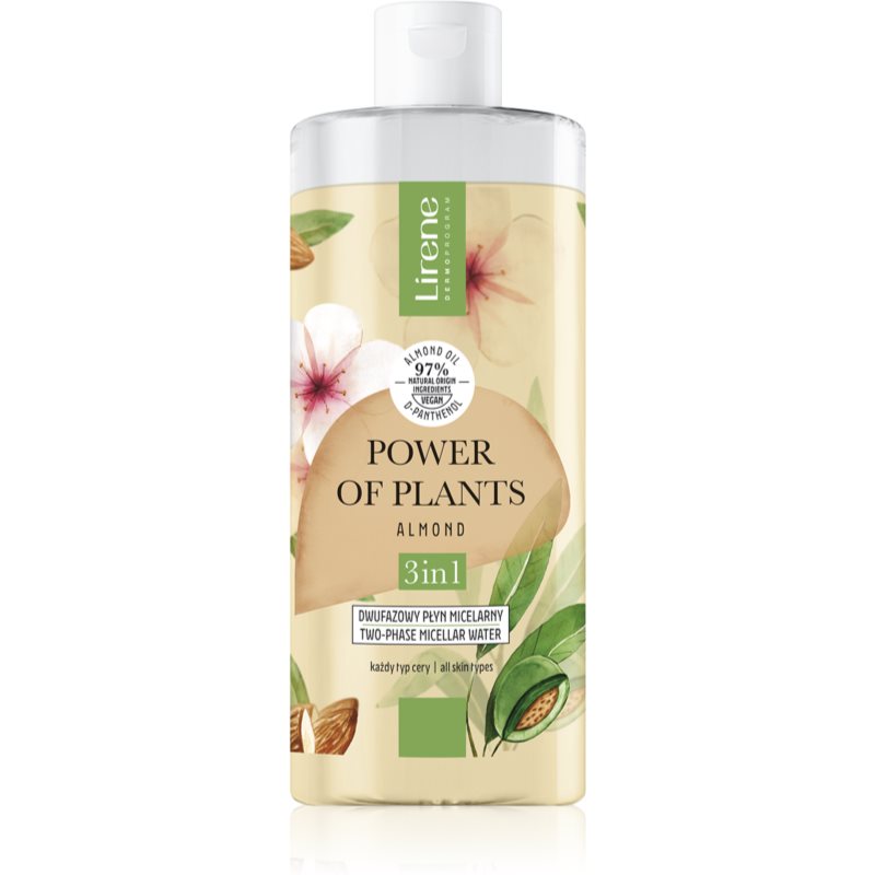 Lirene Power Of Plants Migdał Dwufazowy płyn micelarny 3w1 400ml