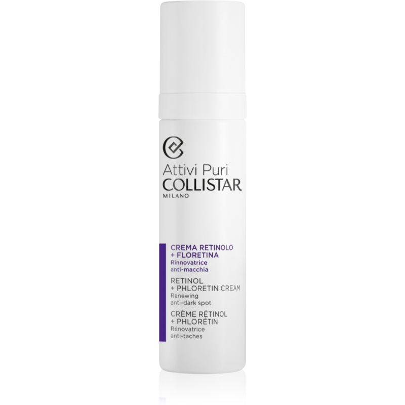 Collistar, Attivi Puri Retinol + Phloretin Cream Krem Odnawiający Przeciw Przebarwieniom, 50ml