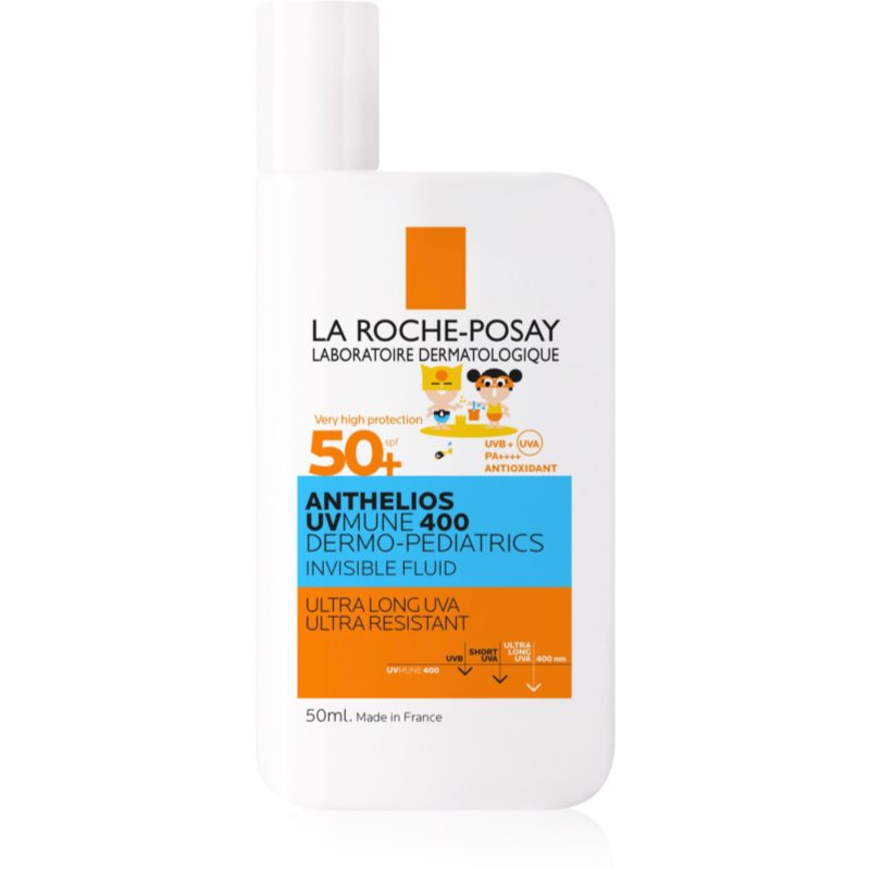 LA ROCHE-POSAY ANTHELIOS Dermo-Pediatrics UVMune 400 Fluide Solaire Niewidoczny fluid SPF50+, 50ml
