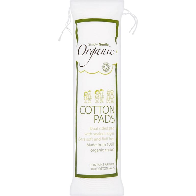Simply Gentle organiczne waciki w płatkach 100 szt