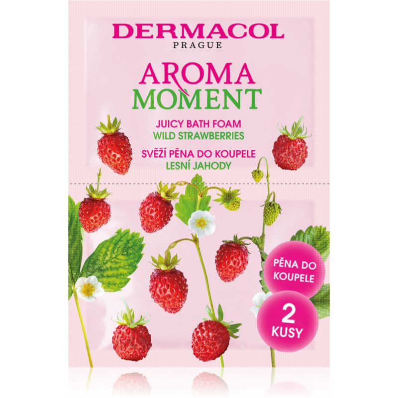 Dermacol Aroma Moment Wild Strawberries Pianka do kąpieli 2x15 ml