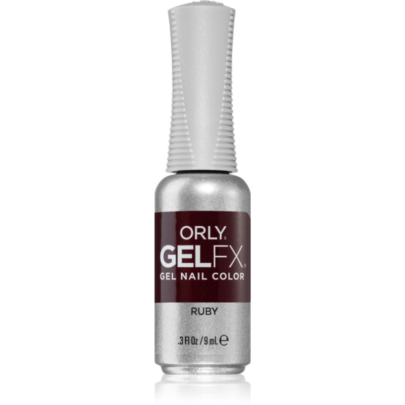 Orly Gelfx Gel hybrydowy lakier do paznokci z użyciem lampy UV / LED odcień Ruby 9 ml