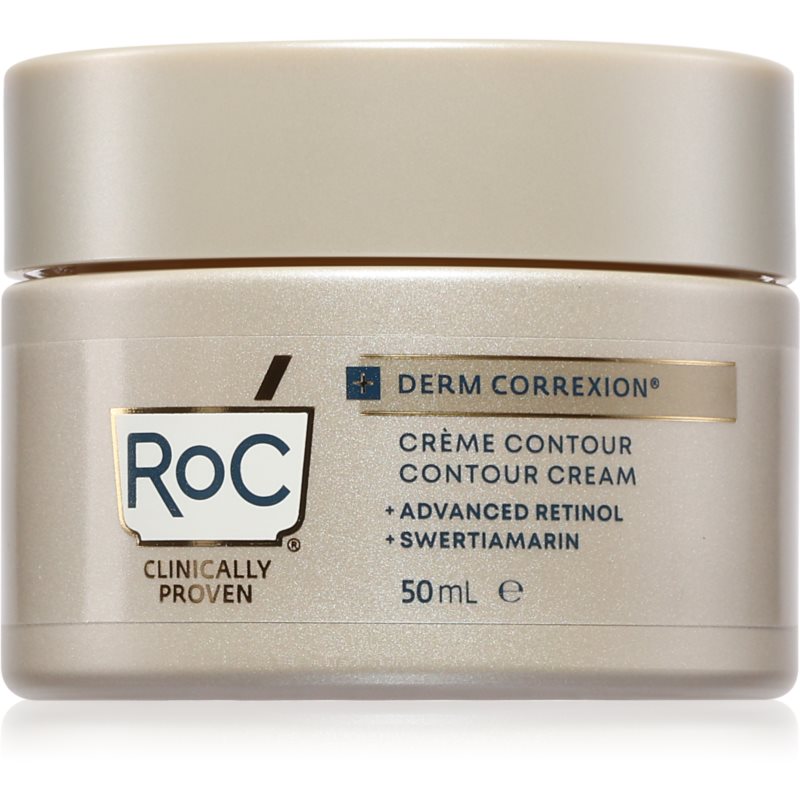RoC Derm Correxion Contour ujędrniający krem przeciwzmarszczkowy do twarzy z retinolem 50 ml