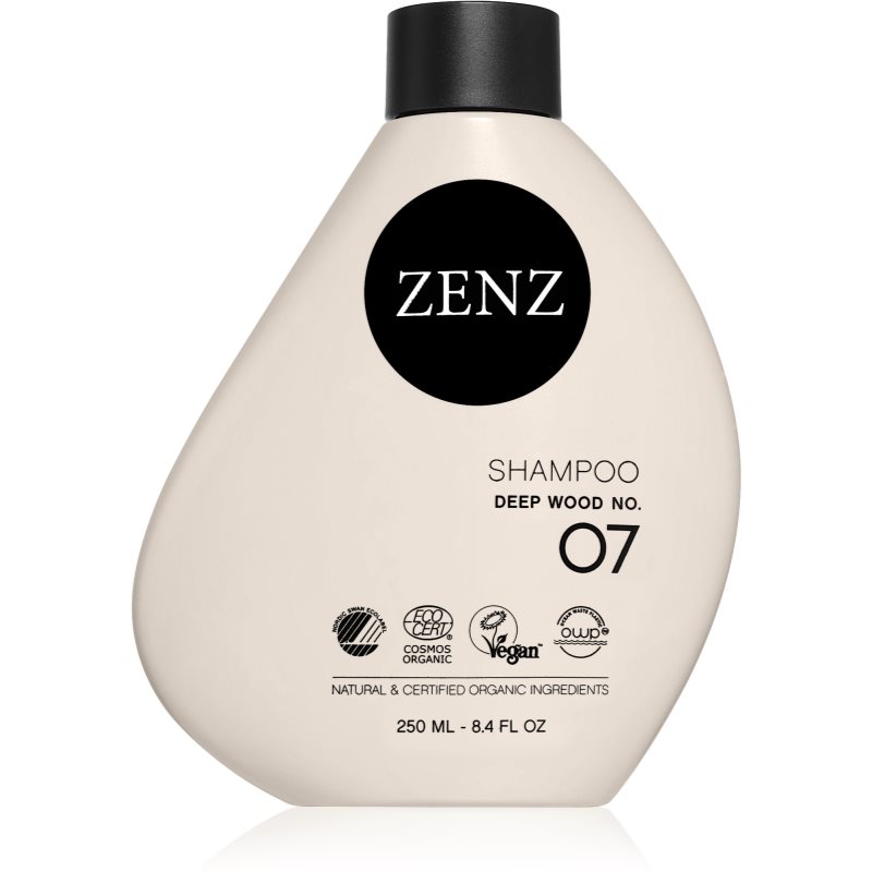 ZENZ Organic Deep Wood No. 07 szampon wzmacniający do skóry wrażliwej 250 ml
