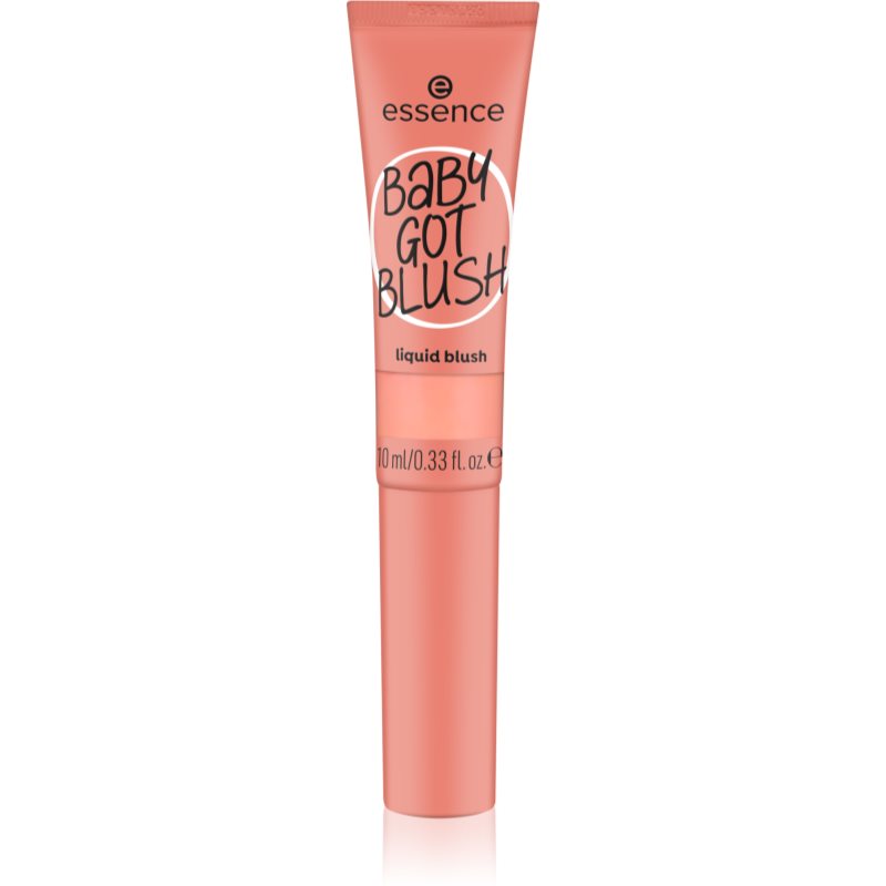 Essence Baby Got Blush Liquid Blush Róż 10 ml Odcień 40 Coral Crush