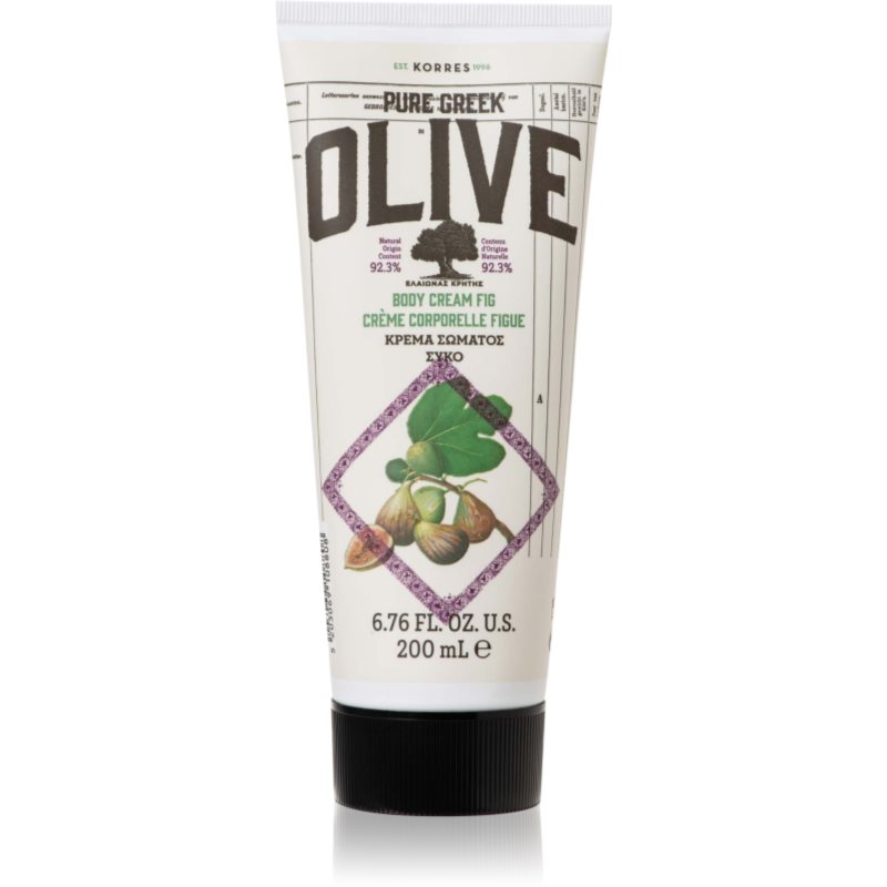 Korres Pure Greek Olive & Fig nawilżające mleczko do ciała 200 ml